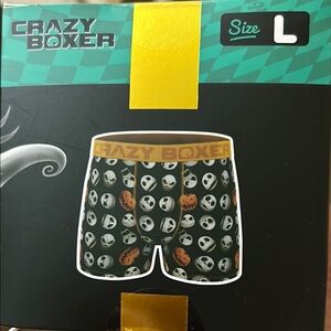 NEW Men’s Nightmare before Christmas Halloween Crazy Boxers size L